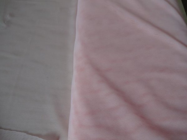 Stoff elastischer stretch Tüll,Mesh,Powernet in rosa 1,40m breit