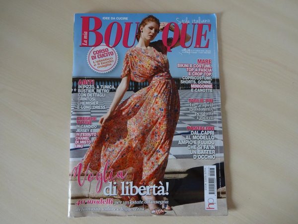La mia Bouutique ital.Schnittmuster Zeitschrift 07/2020 mit Bade Mode
