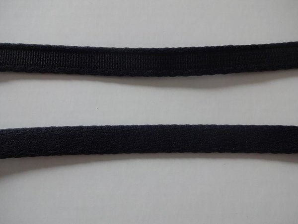 Bh Bügelband in schwarz 10mm breit