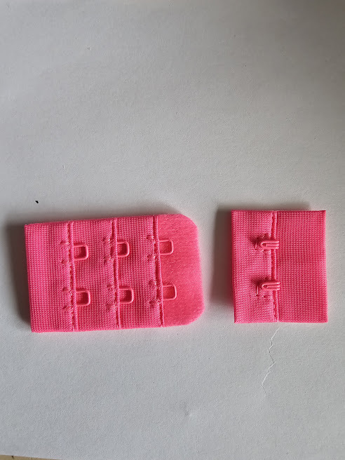 Bh Verschluss 2er in pink 33mm breit